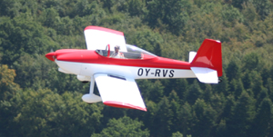 OY-RVS over Lolland