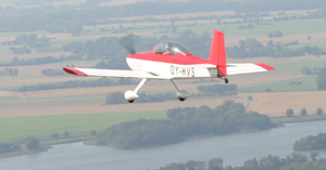 OY-RVS over Lolland