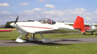OY-RVI, Maribo Lufthavn, august 2009
