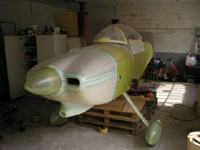 OY-RVS Montering af motorcowling og canopy