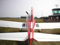 OY-RVS p� Herning Flyveplads